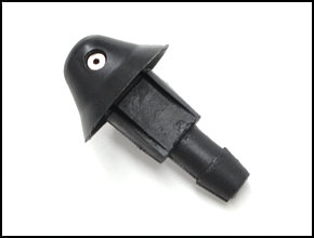 Scheibenwaschdüse schwarz