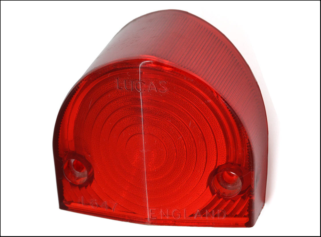 rotes Blinkerglas hinten MINI MkI