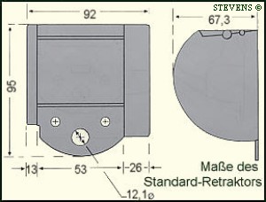 Sicherheitsgurt Dreipunkt Automatic - Standard