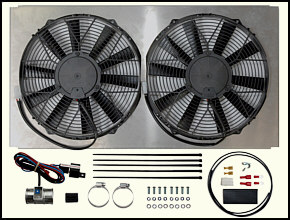 Kühlerventilator-Komplettsatz für Jaguar E Typ Serie 3