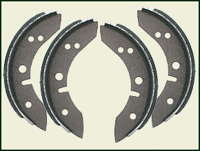Satz BREMSBACKEN vorn